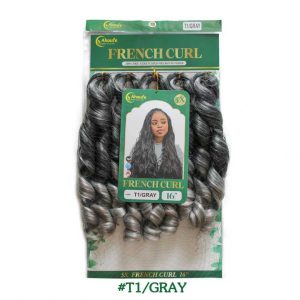Ahoufe French Curl #T1 /Gray