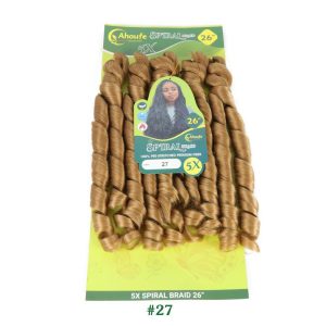 Ahoufe Spiral Braids #27