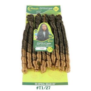 Ahoufe Spiral Braids  #T1/27