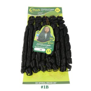 Ahoufe Spiral Braids #1B